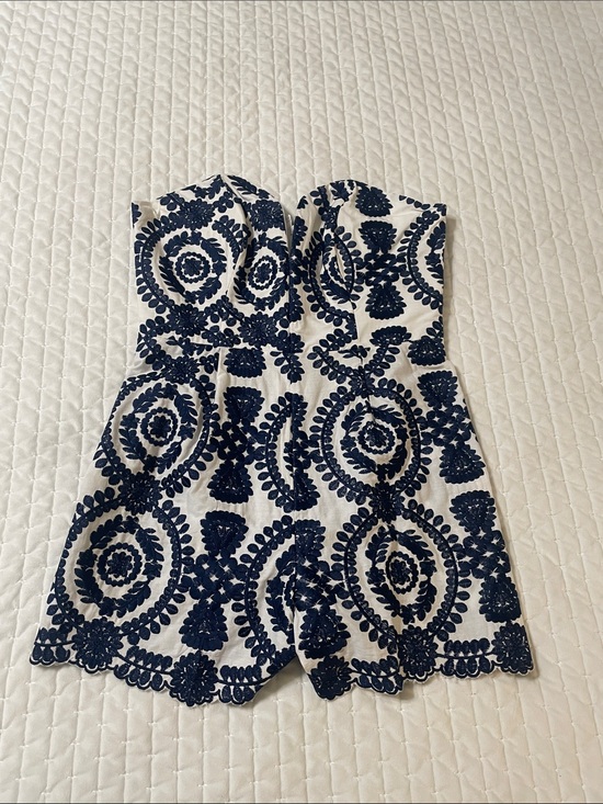 ASOS Pants - ASOS Embroidered Romper
